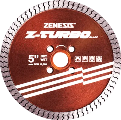 7" Zenesis Z-Turbo x 8mm, 12000rpm