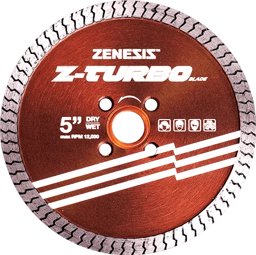 7" Zenesis Z-Turbo x 8mm, 12000rpm