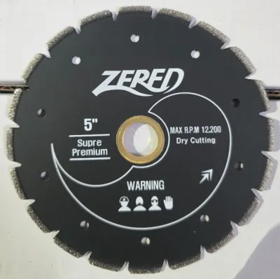 5" BK, Electroplated Blade, Black, V SLOT