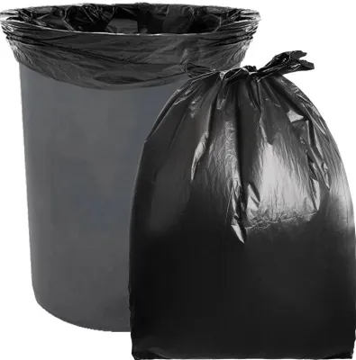Black Contractor Bags - 58 Gal, 22" x 16", 100pcs/box