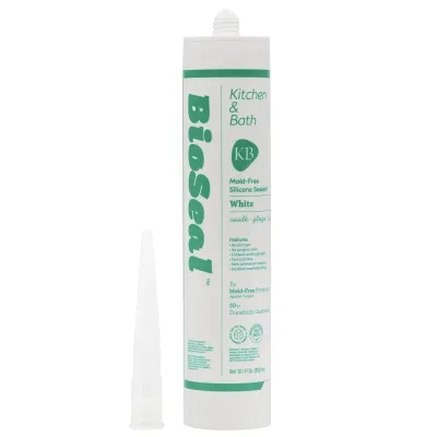 Bioseal Kitchen and Bath Silicone Caulk - 100% RTV 300ML, 25 tubes/box