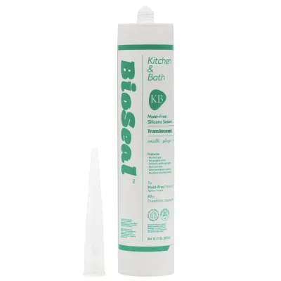 Bioseal Kitchen and Bath Silicone Caulk - 100% RTV 300ML, 25 tubes/box