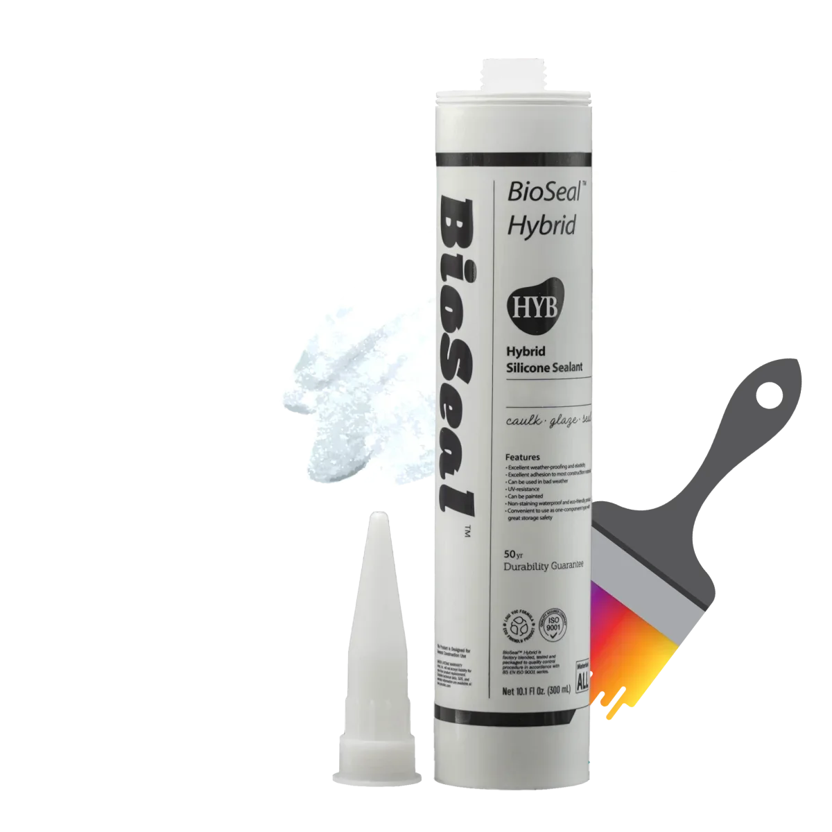 Bioseal Hybrid Polymer / Paintable / 100% RTV 300ML, 25 tubes/box