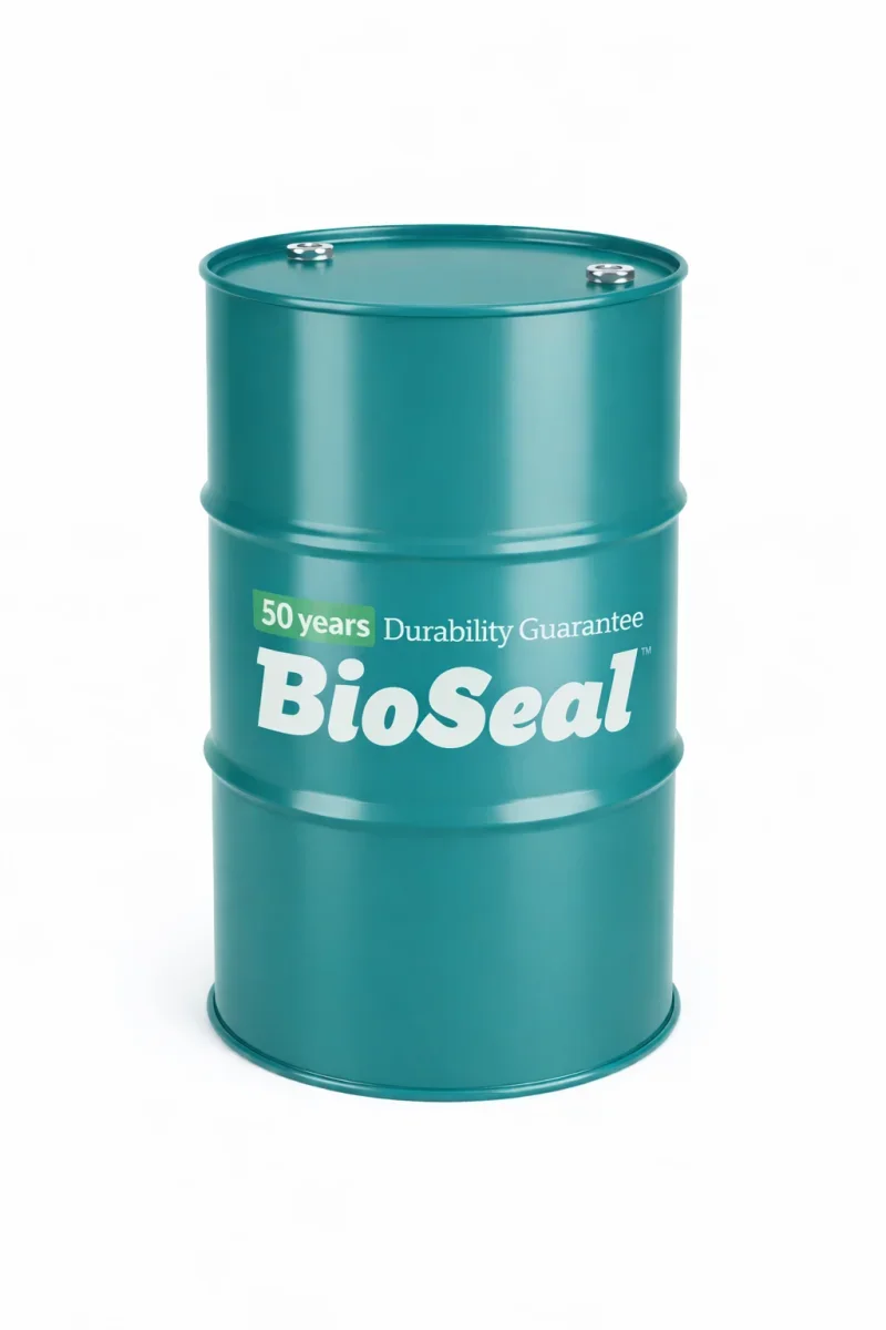 BioSeal, GP CLEAR, 100% RTV, 55 Gal / 208 Liter /Drum