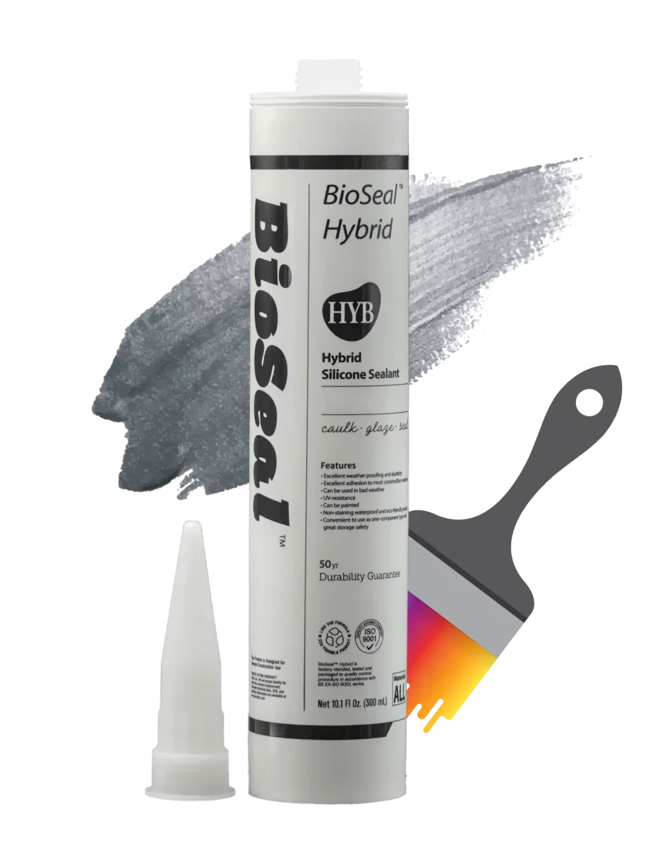 Bioseal Hybrid Polymer / Paintable / 100% RTV 300ML, 25 tubes/box