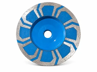 C2TCR, 4" Coarse, Resin Turbo Cup x 5/8"-11TH 