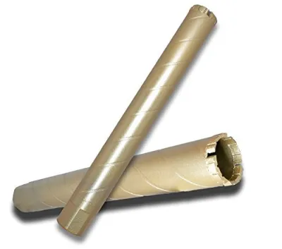 1-1/8" WET CORE BIT, ZIG-ZAG