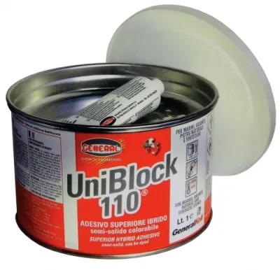 UNIBLOCK, 1 Lt,  Perfect Clear, Knife Grade