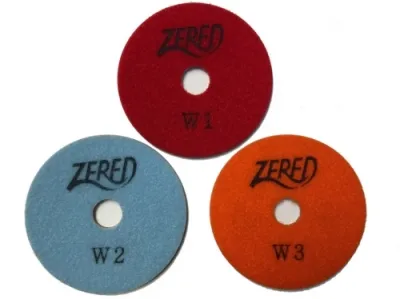 4" W STEP 2 Pad for granite 