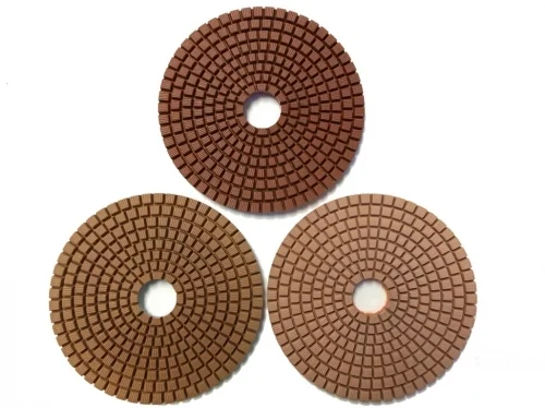 4" W STEP 3 Pad for granite 