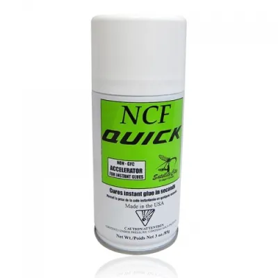 QA-6 NCF Quick 6oz aerosol CA glue accelerator