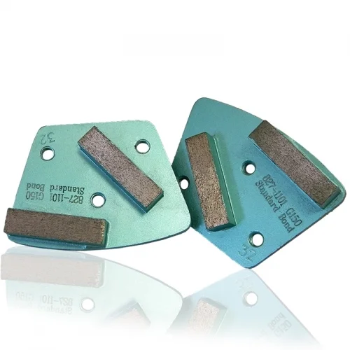 TRAPEZOID X 2SEG-C, 20GRIT WITH HARD BOND, BLACK