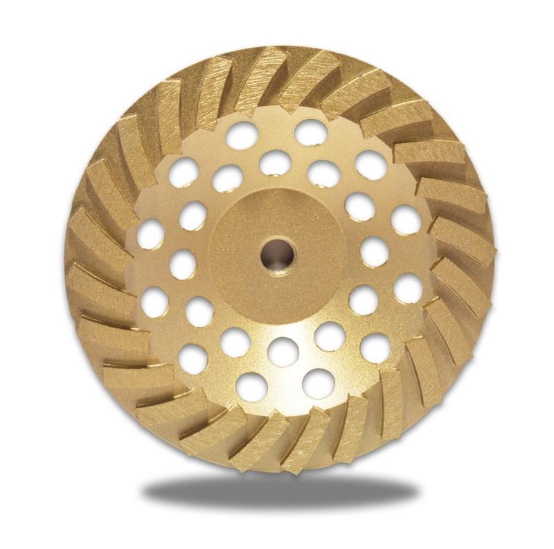 ZERED Astro Grinding Cup Wheel, Double for Concrete and Hard Stone