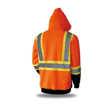 Load image into Gallery viewer, Waterproof Orange Rain Coat Jacket Only
