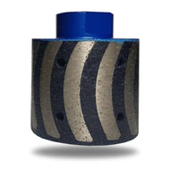 Zered™ BLUE Drum Wheel Bit for Granite, Quartz and Hard Stone - Anti Shaking
