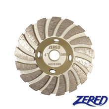 Load image into Gallery viewer, Zered™ GOLD Diamond Grinding Turbo Cup Wheel for Granite, Quartz and Hard Stone
