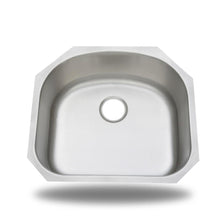 Load image into Gallery viewer, Supreme Sink 23&quot; X 21&quot; D-Shape Sink, SSINK
