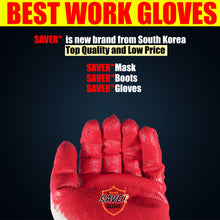 Load image into Gallery viewer, Zered™ Premium RED Latex Rubber Palm Coated Work Gloves
