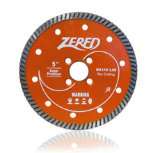 Load image into Gallery viewer, Zered™ Turbo Diamond Blade for Granite and Quartz Stone / Angle Grinder use
