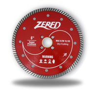Zered™ Super-Premium Turbo Diamond Blade for Granite and Quartz / Angle Grinder use